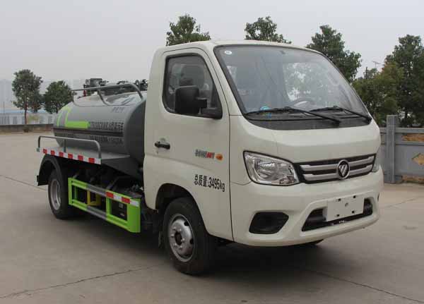 藍牌吸污車|福田祥菱3方吸污車|CLT5030GXWBJ6型吸污車